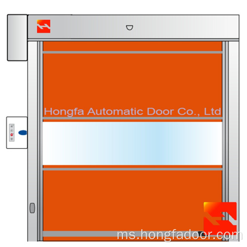 keselamatan elektrik rolling shutter doors